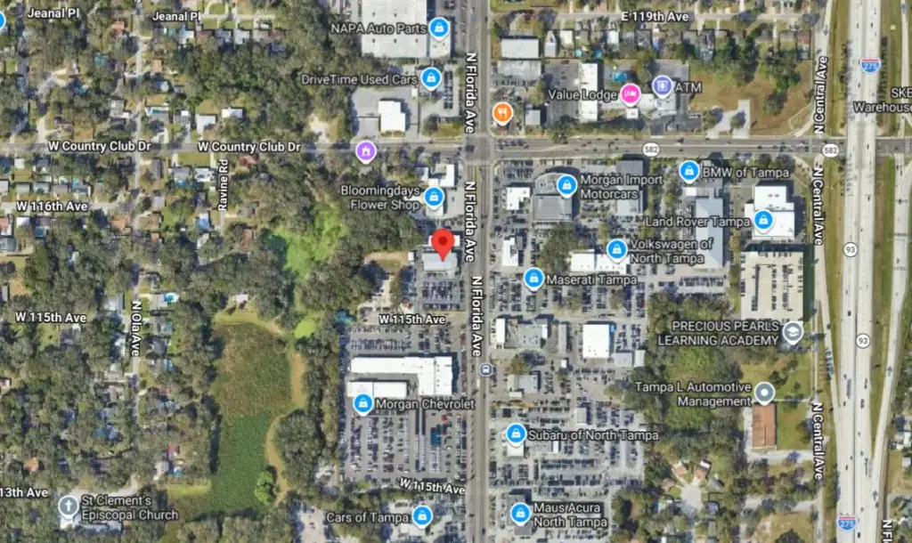 Man Killed in Tesla and Volkswagen Crash on North Florida Avenue in Tampa Man Killed in Tesla and Volkswagen Crash on North Florida Avenue in Tampa
